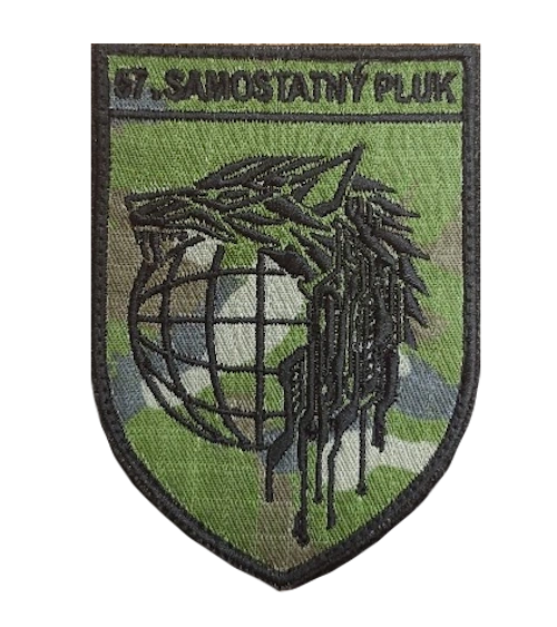 Nášivka 57. Samostatný Pluk – taktické prevedenie