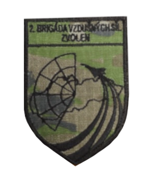 Nášivka 2. brigáda vzdušných síl Zvolen