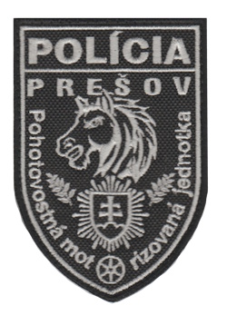 Pohotovostná motorizovaná jednotka Prešov sivá