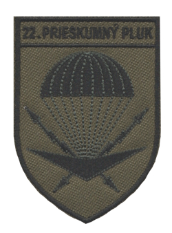 22. Prieskumný pluk oliva